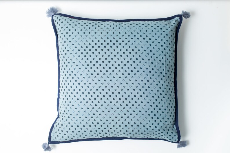 Grey Cushion Cover Polka Dots Cotton Cushion Covers Home Etsy UK