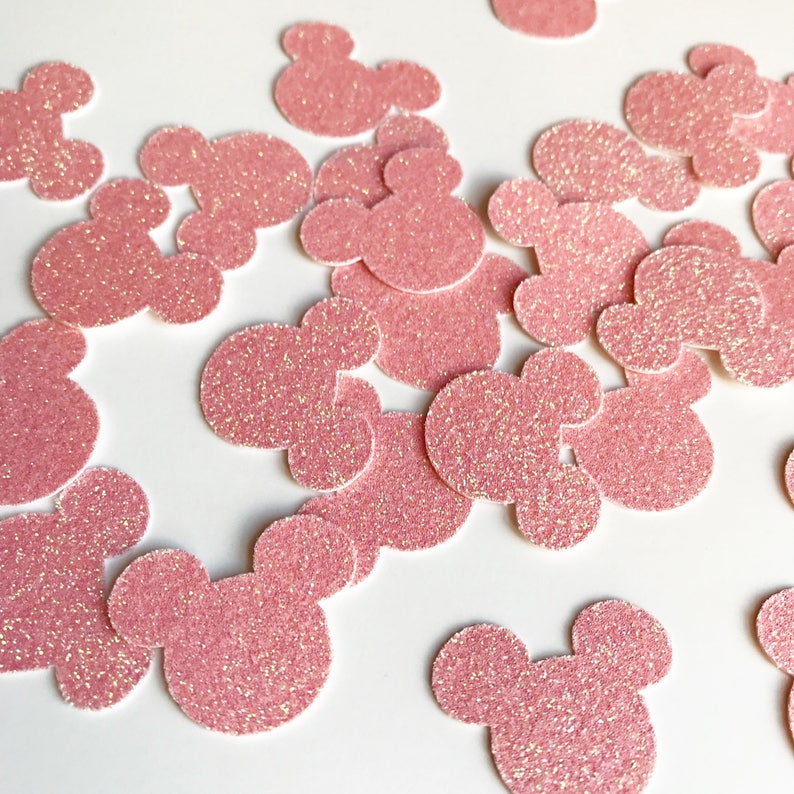 Disney Mickey Mouse Glitter Confetti Party Decor Ready to ship in 2-3 days!