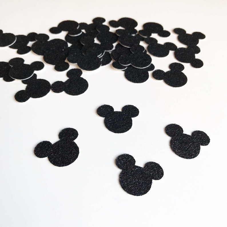 Disney Mickey Mouse Glitter Confetti Party Decor Ready to ship in 2-3 days!