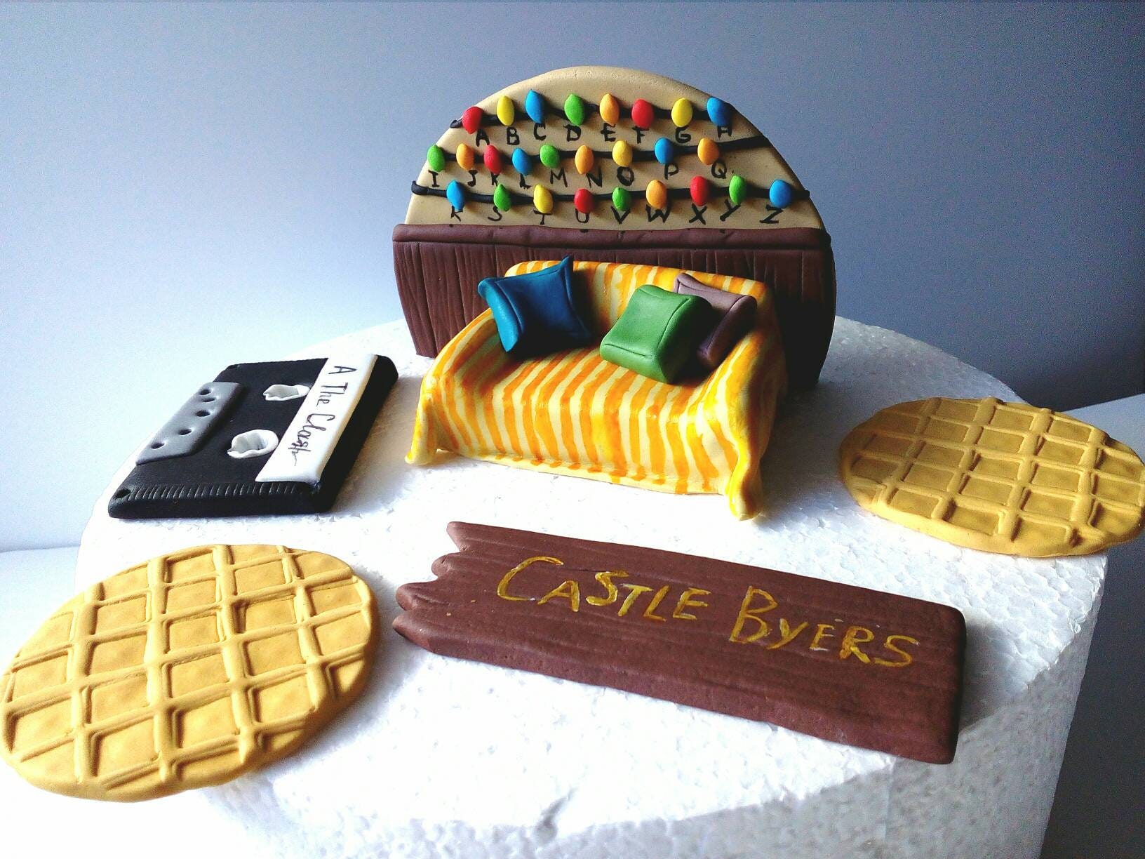 Stranger Things Fondant Cake Toppers Edible Etsy