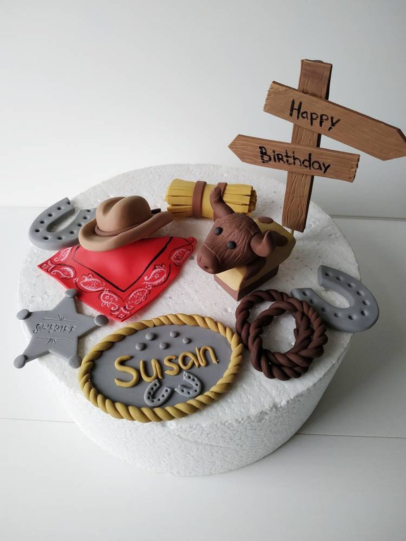 western cake serving set