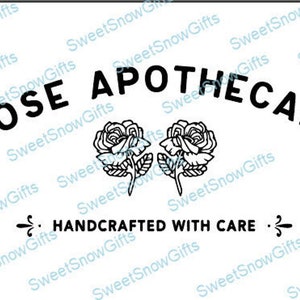 AUTHENTIC - Rose Apothecary - Schitt's Creek svg png pdf - David Rose - Cricut, Vinyl, Silhouette Cut files