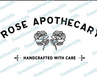 AUTHENTIC - Rose Apothecary - Schitt's Creek svg png pdf - David Rose - Cricut, Vinyl, Silhouette Cut files