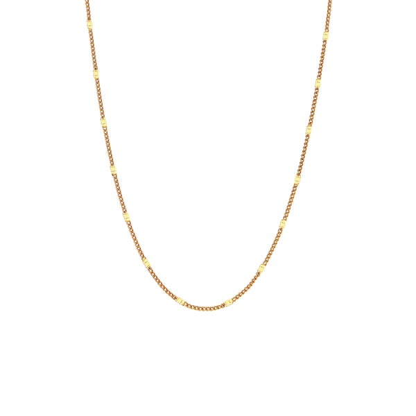 Chaîne de cou Romy Or - Cadeau pour elle - Cadeau de la fête des mères - Collier de maman - Collier cadeau de demoiselles d’honneur