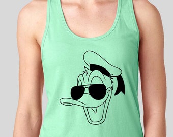 Disney Mickey And Friends Donald Duck American Classic Tank Top 
