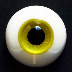 Perle Sweety Nr.05-14 mm mit Katzenpupille [vorrätig] mit verzauberten Puppenaugen