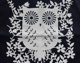 Fabric Bag Owl
