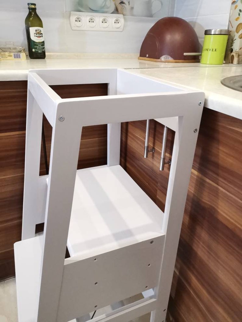 Helper Tower SOLID WOOD Kitchen Tower Wooden Helper Etsy