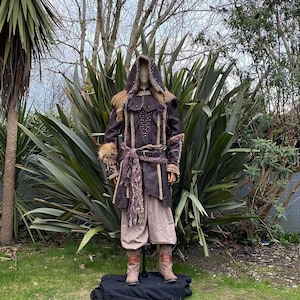 Battle Champion LARP Outfit - 5 Pieces; for LARP, Medieval, Cosplay, Fantasy Costumes, and Renaissance Faire