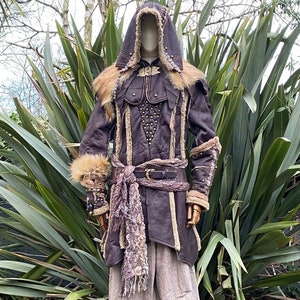 Beast Hunter LARP Outfit - 3 Pieces; for LARP, Medieval, Cosplay, Fantasy Costumes, and Renaissance Faire