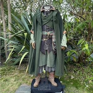 Elite Forest Ranger LARP Outfit - 5 pieces, for LARP, Medieval, Cosplay, Fantasy Costumes, and Renaissance Faire