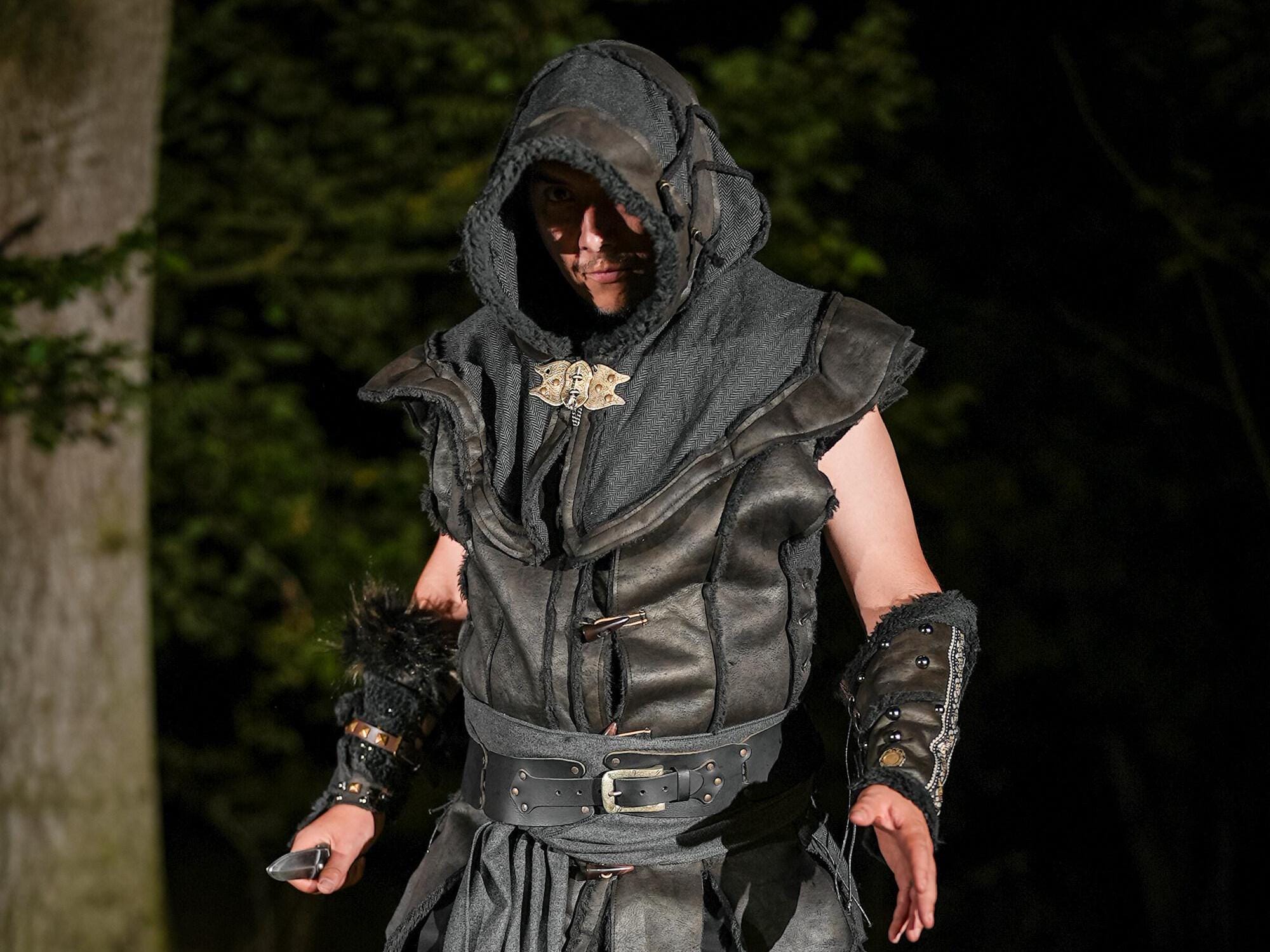 Elfen Kleid, Mittelalter, Fee, Larp, Medieval Kostüm Cosplay (Neu