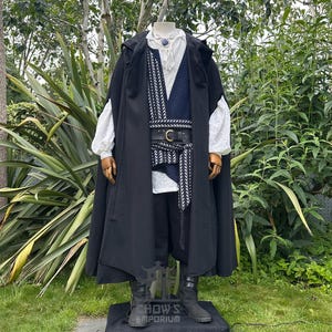 Pirate Warrior LARP Outfit - 6 Pieces| LARP, Medieval, Viking, Pirate, Rogue, Warrior, Fantasy, Cosplay and Ren Faire