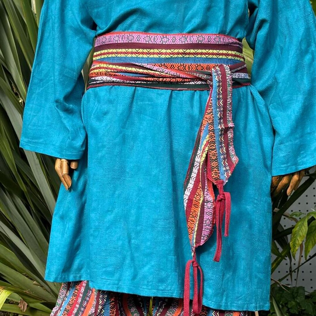 Medieval LARP Sash - Multi Stripe, Pirate, Viking, Kriaka, Wide Sash ...