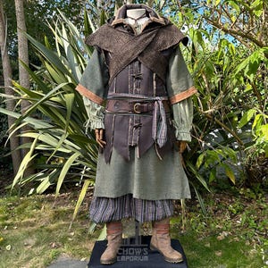 Woodland Ranger LARP Outfit - 6 pieces; for LARP, Medieval, Cosplay, Fantasy Costumes, and Renaissance Faire
