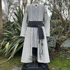 The Winter Enchanter LARP Outfit - 4 pieces; for LARP, Medieval, Cosplay, Fantasy Costumes, and Renaissance Faire