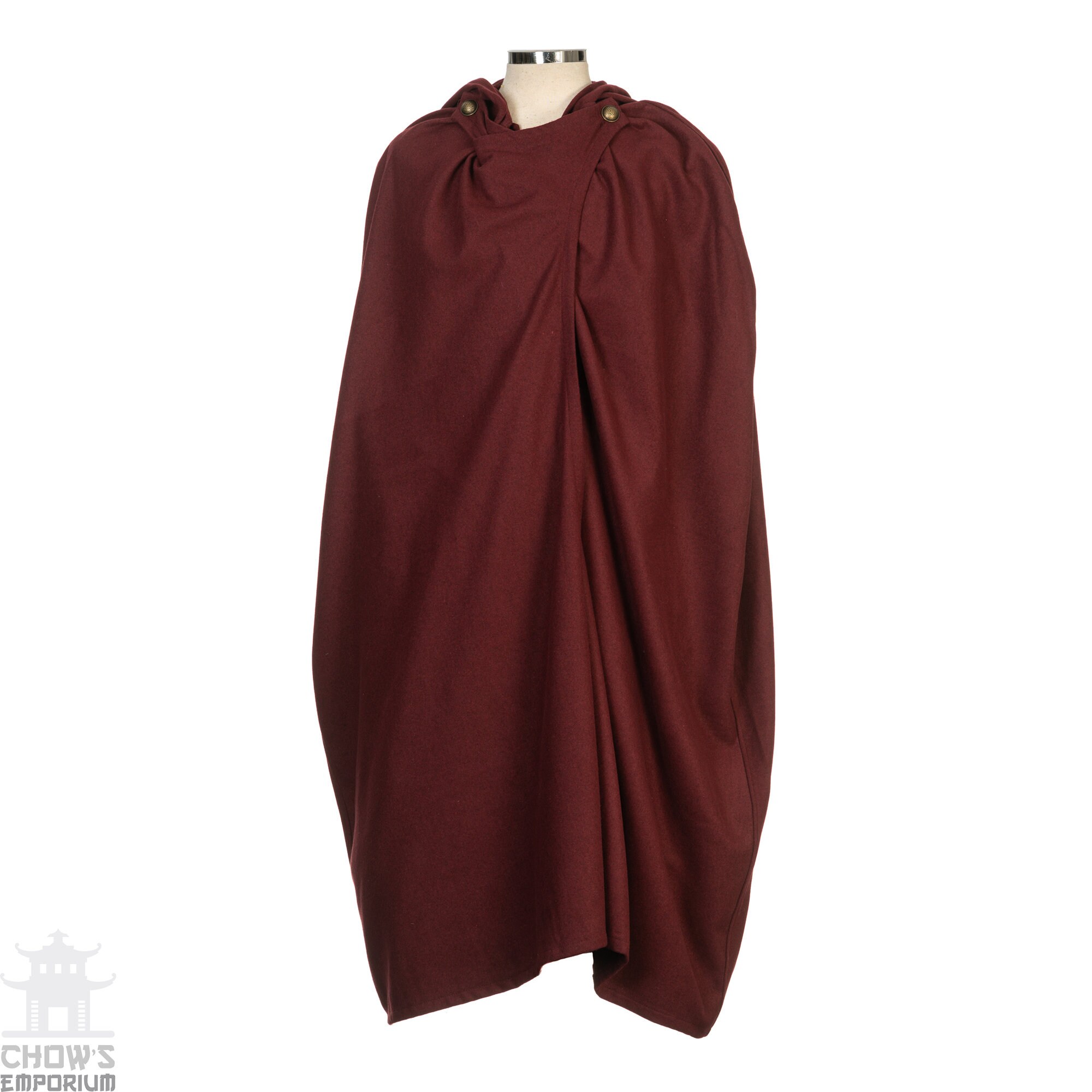 LARP Cloak & Tunic Set / Red and Black / Wool / Viking costume | Etsy