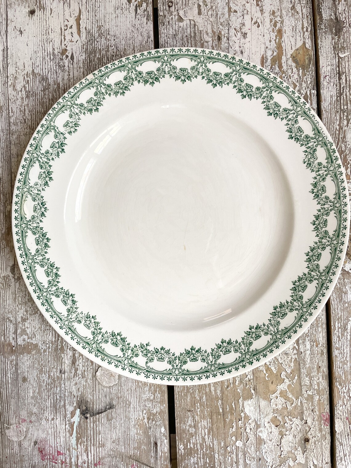 Antique Dinner Plates// Vintage Plate// Dinnerware//Boch La Etsy
