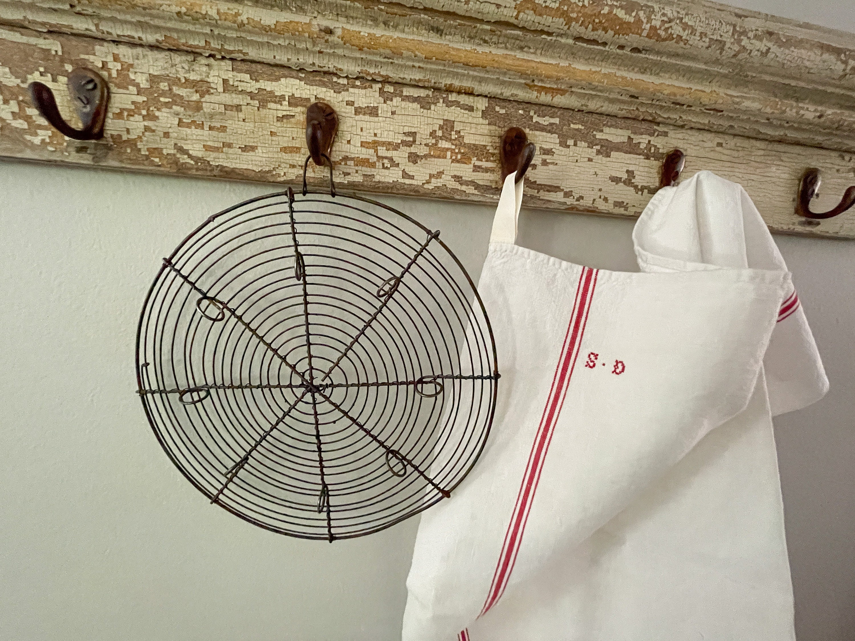 French Volette// Vintage French Cooling Rack// Vintage Etsy