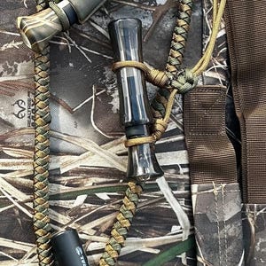 Duck call lanyard