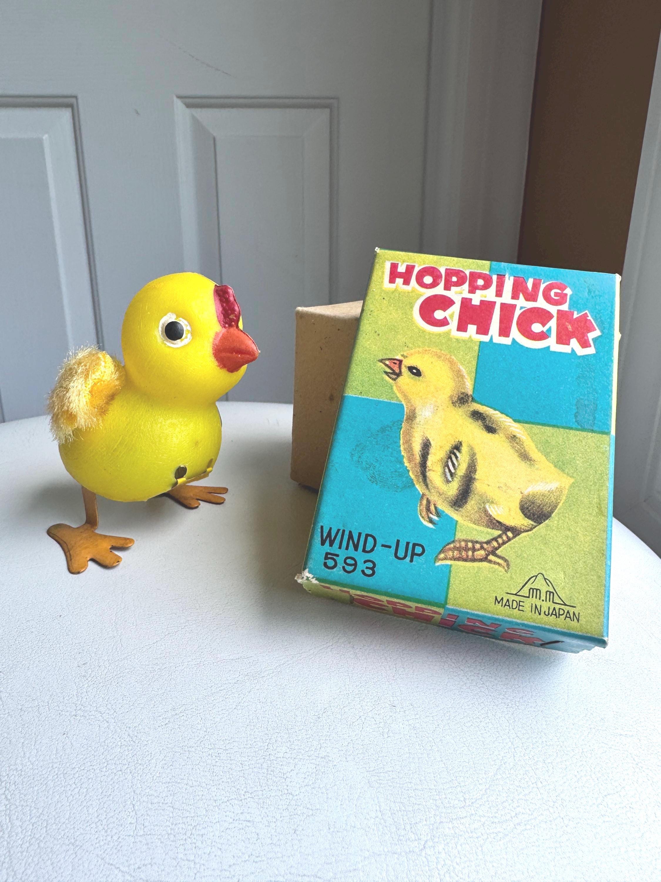 Japan Made Wind-up Toy Plastic Hopping Chick 1960's Mint in Box - Etsy