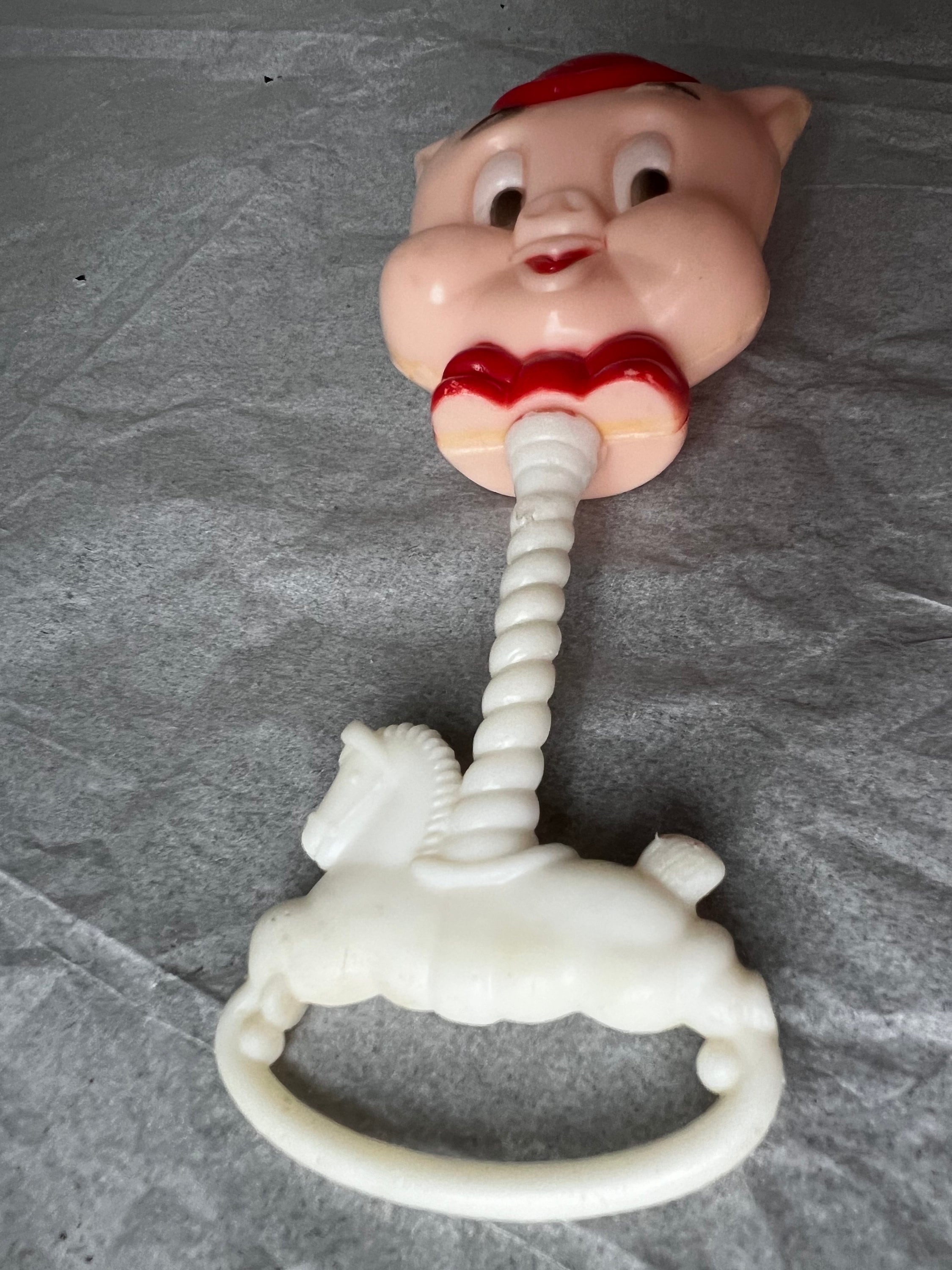 WARNER BROTHERS Porky Pig Rattle Toy Plastic Made 1975 - Etsy