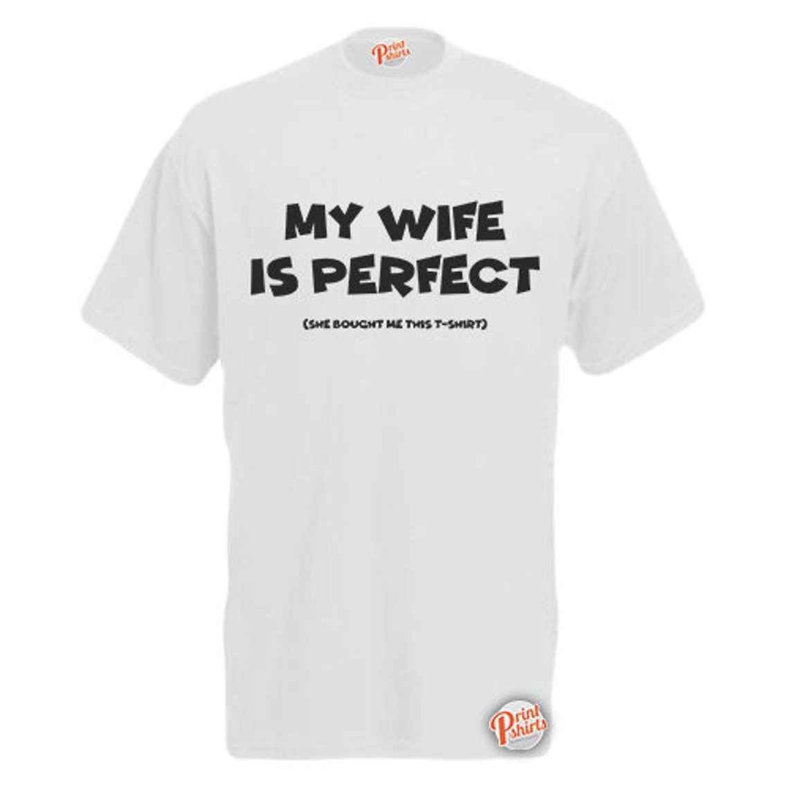 My Wife is Perfect Funny Mens Unisex T-shirt Joke Gift Dad - Etsy UK