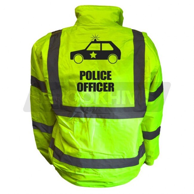Police hi vis bomber jacket sale