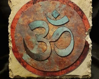 AUM, Indian art, Fresco