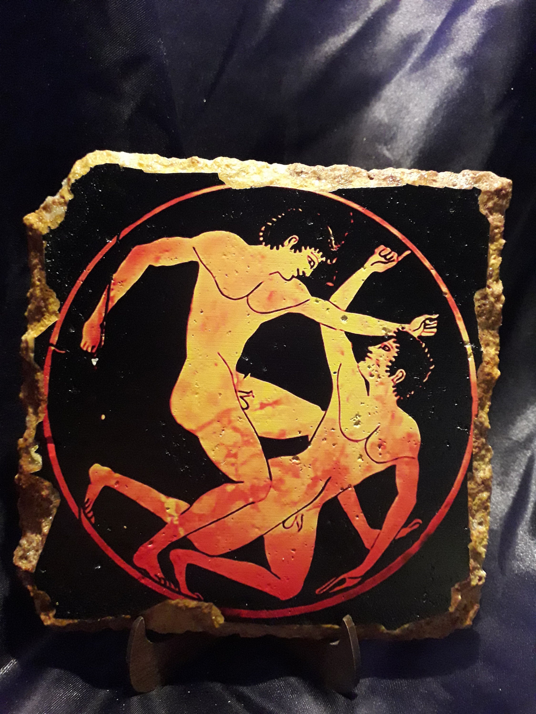 Ancient Olympics Gay Porn - Ancient Olympic Games Wrestling Roman Wedding Gift - Etsy