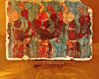 Bonampak, Dance of the Musicians, Mayan Art, Fresco