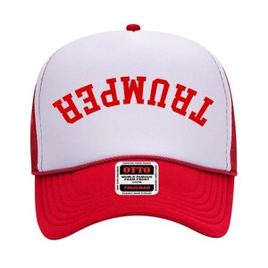 Trump Trump Foam Trucker-Hut, Republikanischer Schaumhut, MAGA-Hut, machen Amerika wieder großartig, hochkarätiger Trump-Hut, Trompeten, verschiedene Stile erhältlich
