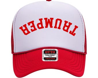 Trump Foam Trucker Hat, High Profile Mesh Back