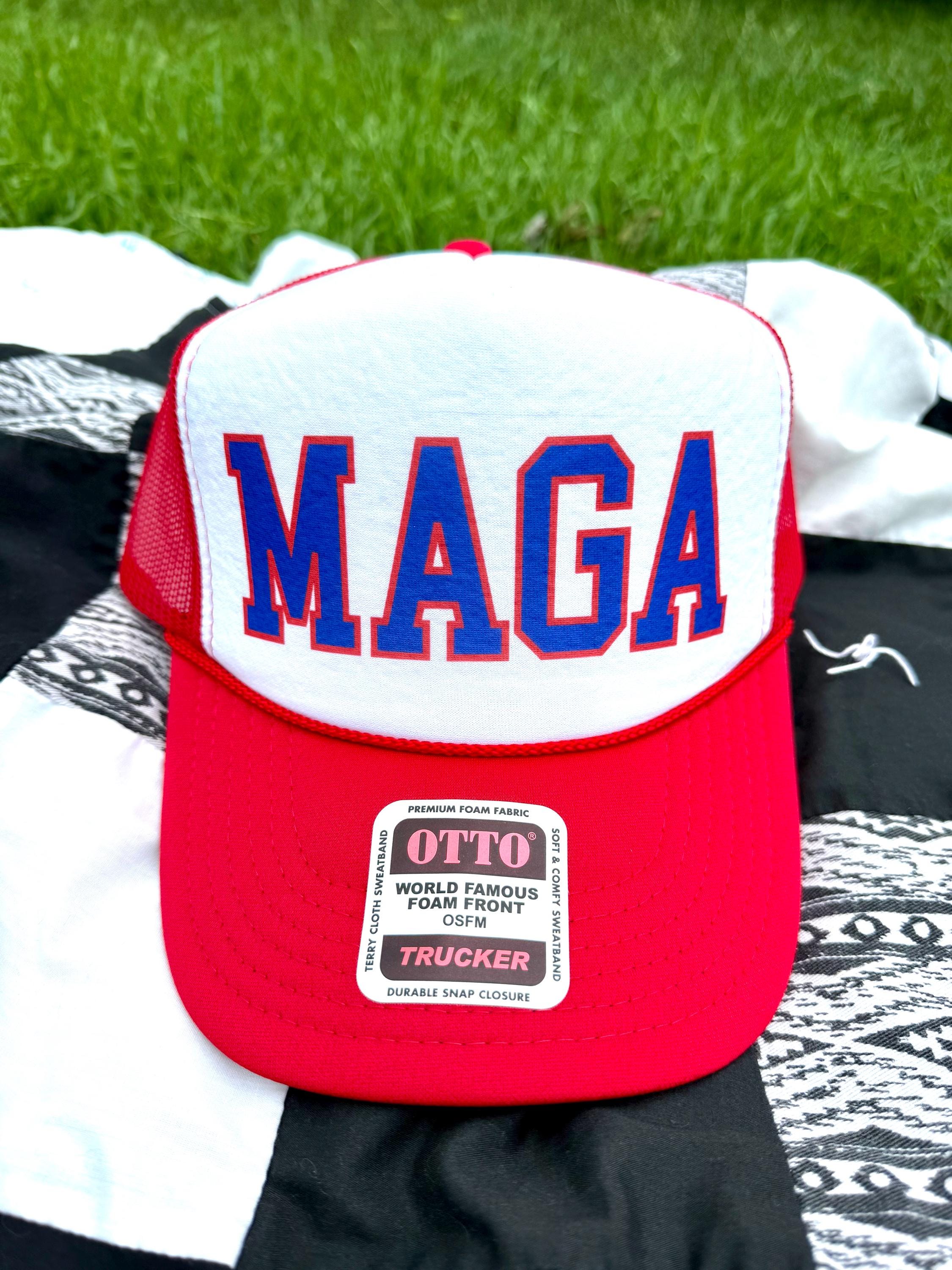 MAGA Trucker Hat, Otto Mid Profile Hat, MAGA Now Than Ever Trucker Hat, Trump Hat, Trump Trucker Hat, Republican Foam Hat, Kid MAGA