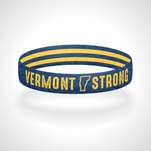 Vermont Strong Reversible Wristband Bracelet Show Off Your Love For Vermont