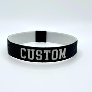 Custom Reversible Bracelet Wristband - 2 Sides to Customize