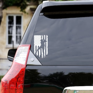 Baseball player American flag decal, Pitcher decal, Batter decal