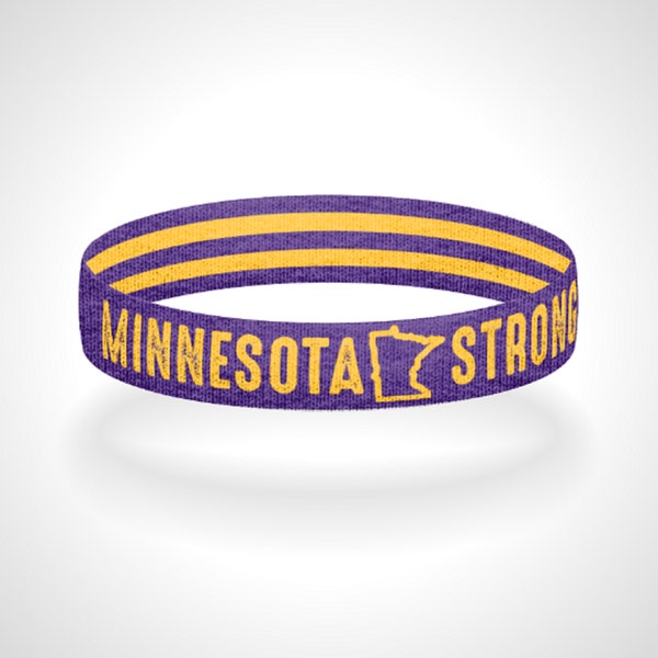 Omkeerbare Minnesota Strong Armband Polsband Pronk met je liefde voor Minnesota