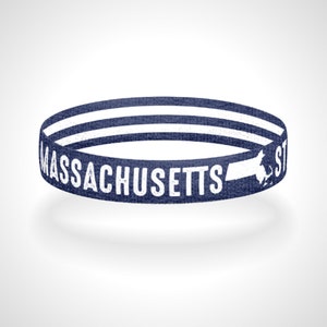 Reversible Massachusetts Strong Bracelet Wristband Zeigen Sie Ihre Liebe für Massachusetts