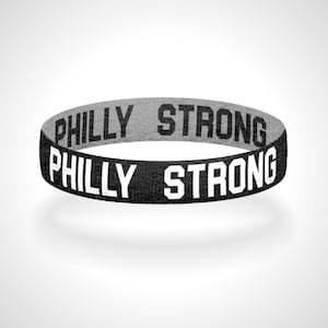 Reversible Philly Strong Bracelet Wristband Philadelphia Strong