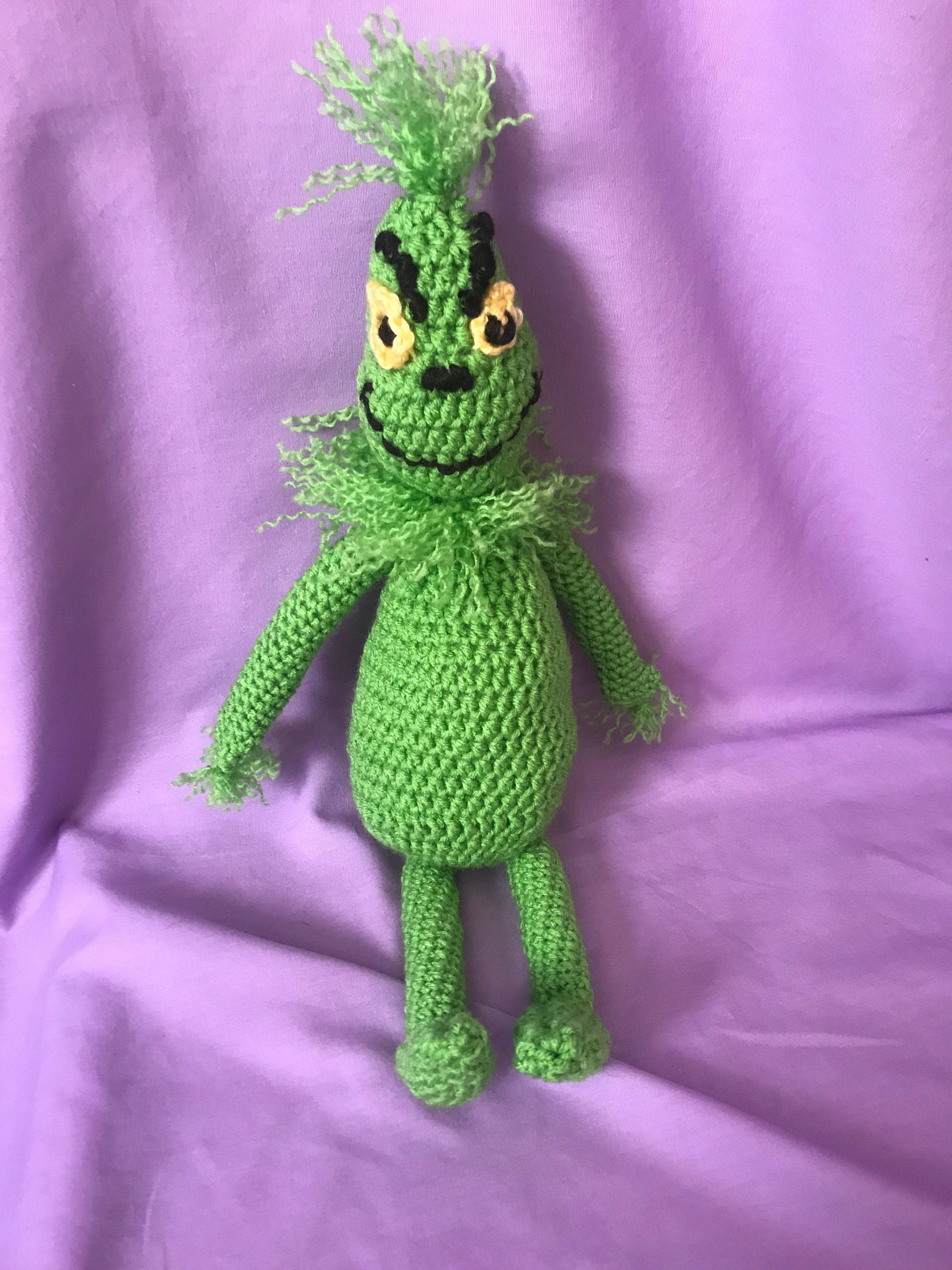 crochet grinch doll