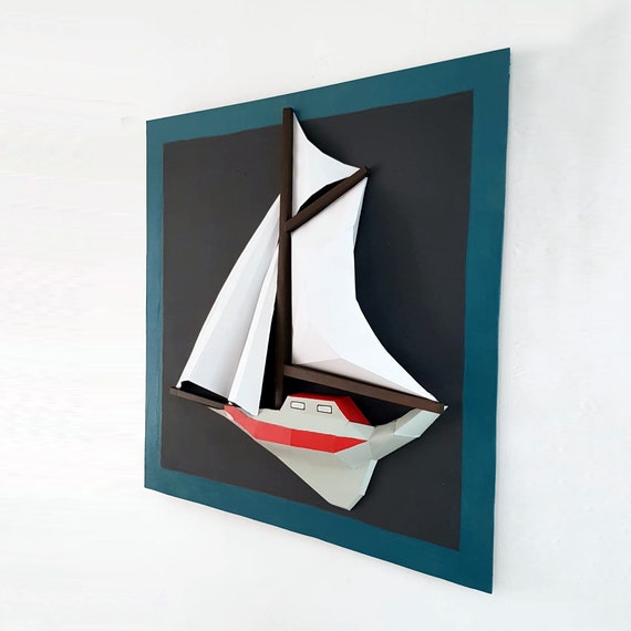 Puzzle de bain 3D bateau Mettre les voiles