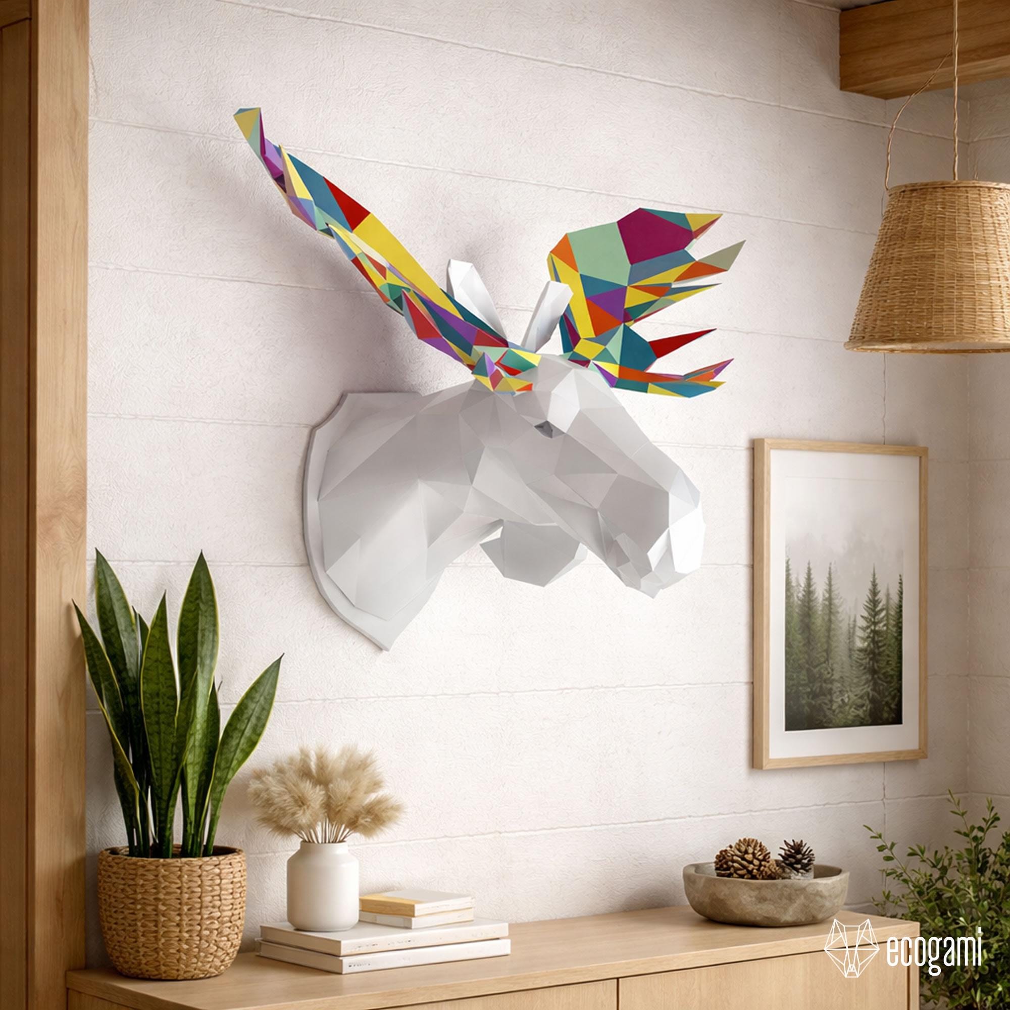 Targa In Metallo Con Alce, 30,5x20,3 Cm, Decorazione Ruvida Per Parete, Stile Country