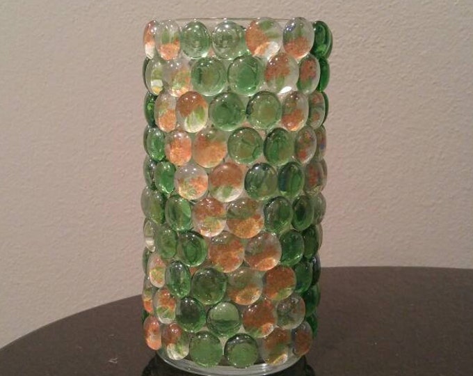 Sunny Flower & Green Candle Holder