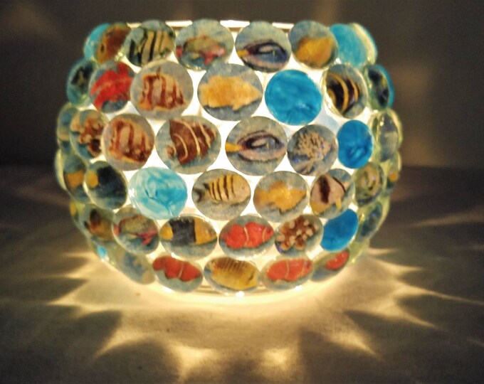 Fish Bowl Candle Holder Etsy