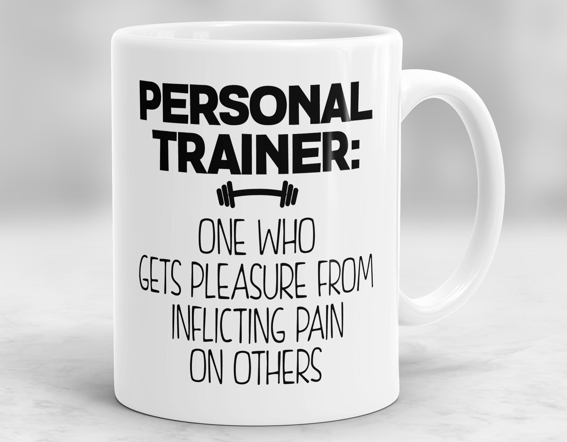 Personal Trainer Mug Gift For Trainer Personal Trainer Gift Etsy