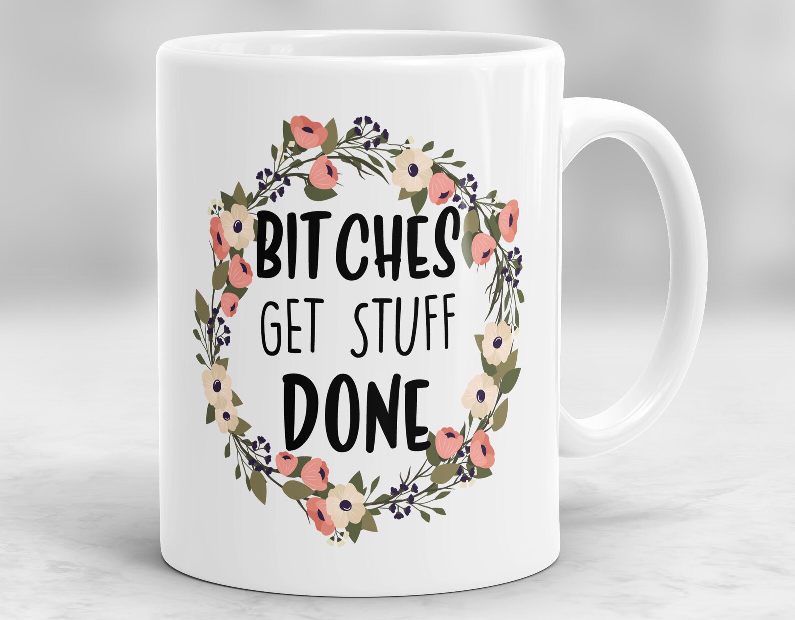 Bad Ass B Coffee Mug By Sagepizza