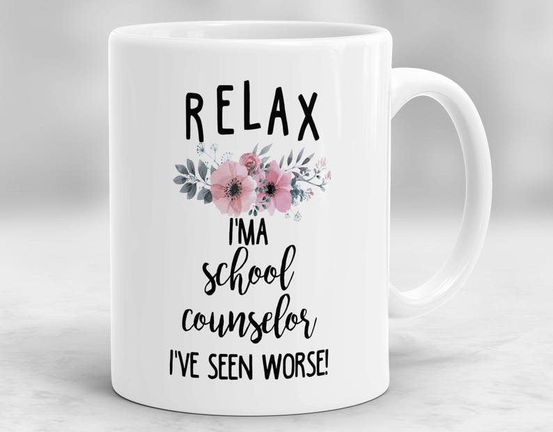 School Counselor Mug Counselor Gift Therapy Mug Counselor Etsy