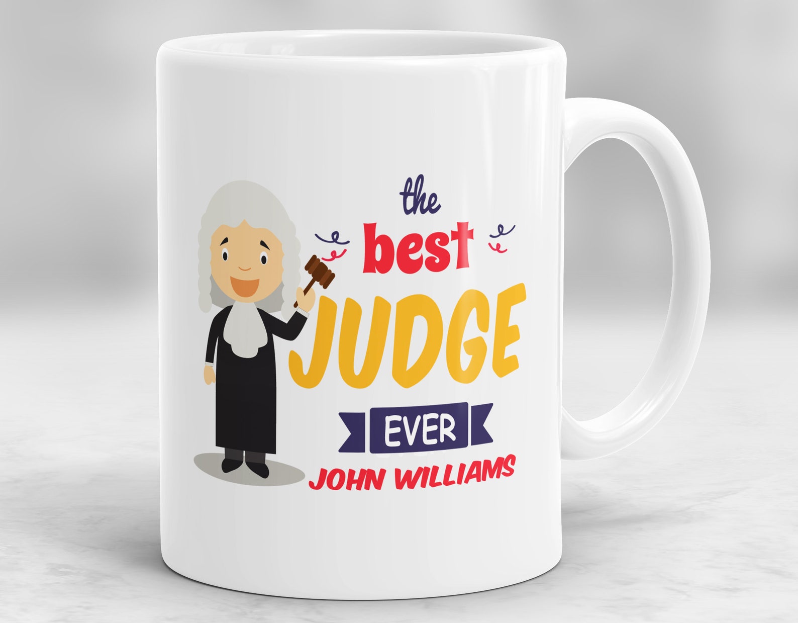 Personalized Judge Mug Gift for Judges Gifts for New Judges Etsy