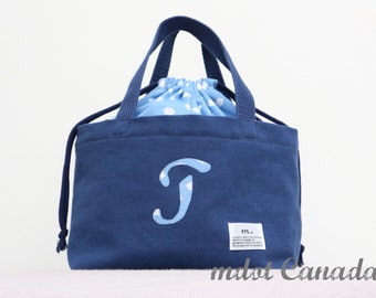 lunch bolsa with initial